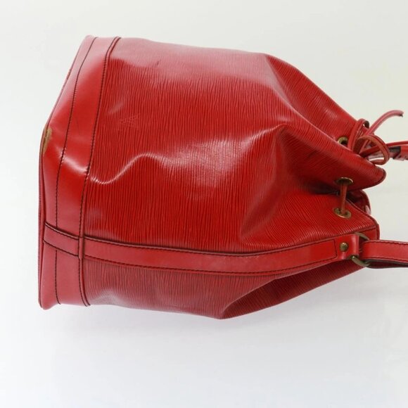 LOUIS VUITTON Epi Noe Shoulder Bag Red M44007 LV Auth 77221 - Picture 6 of 16